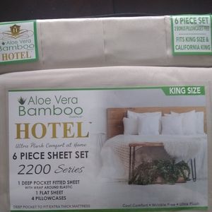 2200 count king or California King sheet set